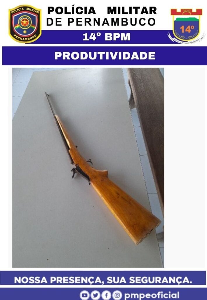 Durante bebedeira, homem ameaça a família com espingarda em ST