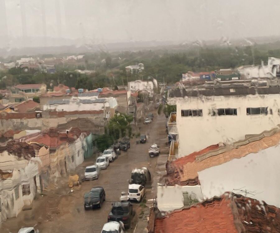 Serra Talhada na lista das 13 cidades com alerta de chuvas intensas até 6ª