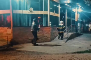 Incêndio atinge academia no Recife