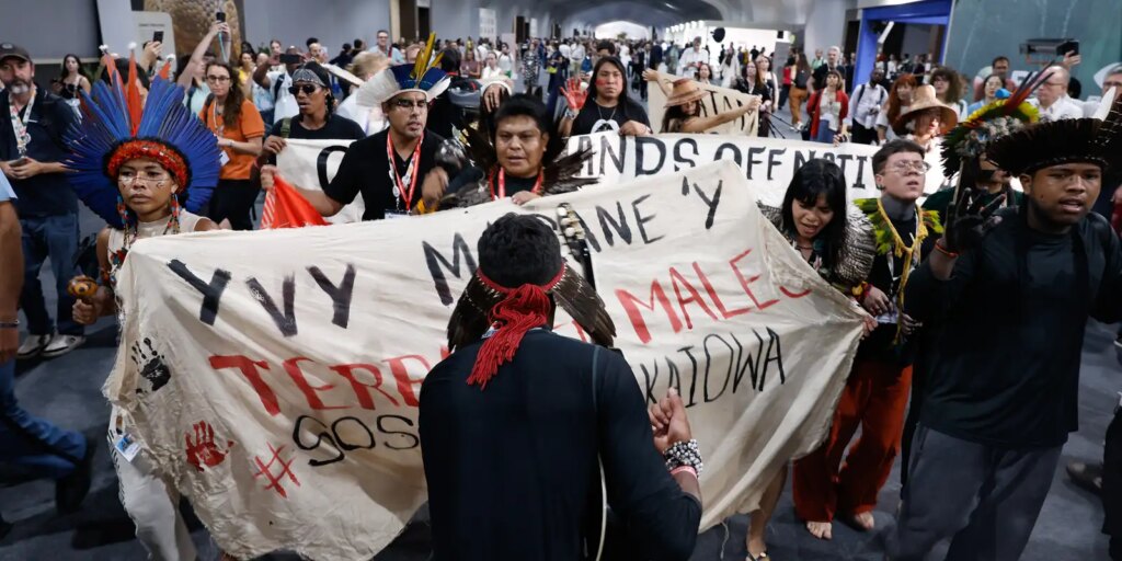 Demarcação de terras e maior participação mobilizaram protestos na COP