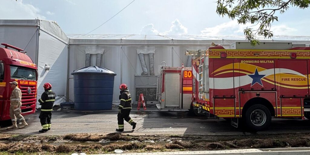 Zona Azul da COP30 segue fechada; 13 foram atendidos após incêndio