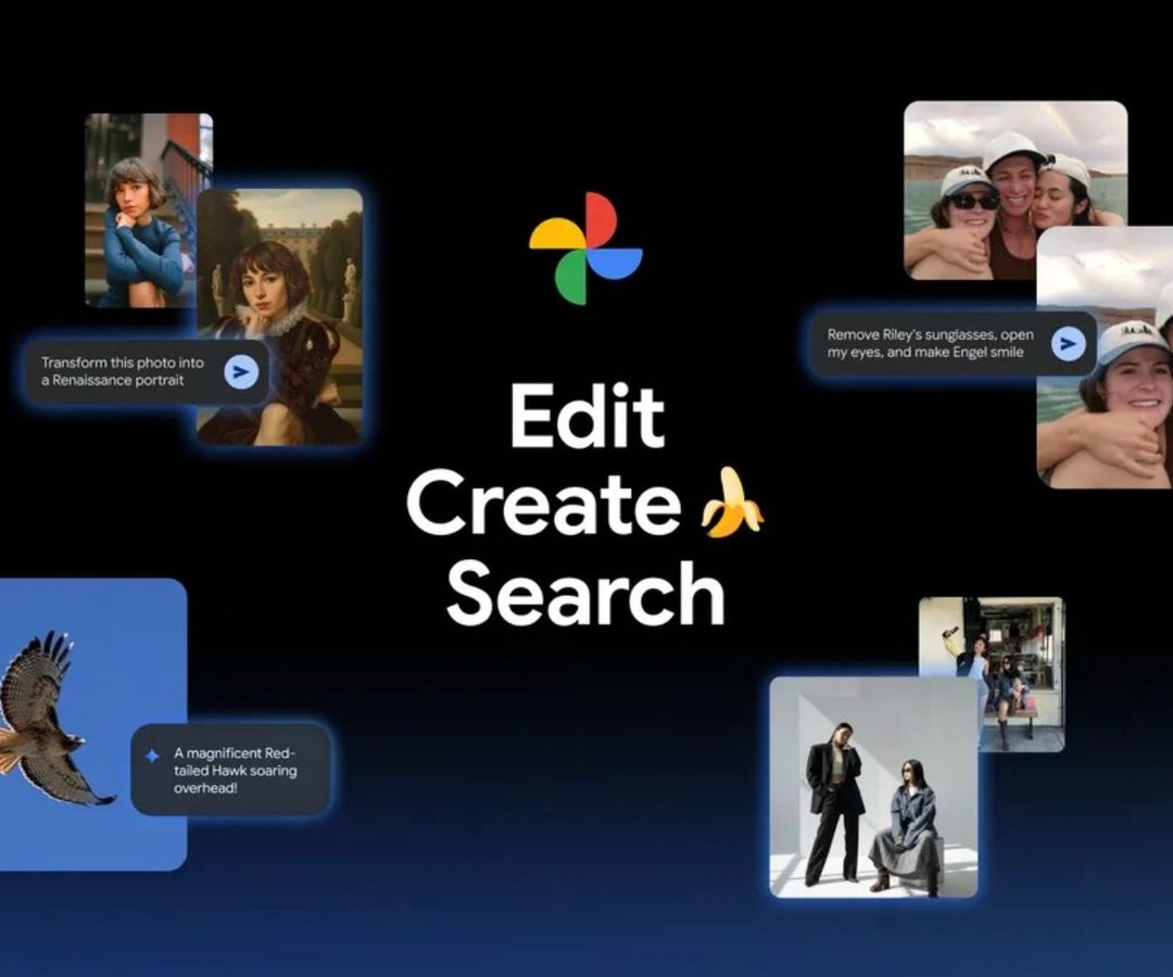 Google Fotos ganha editor de imagens com o modelo de IA Nano Banana