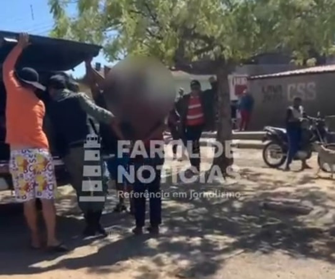 Homem com facão ameaça creche e é preso