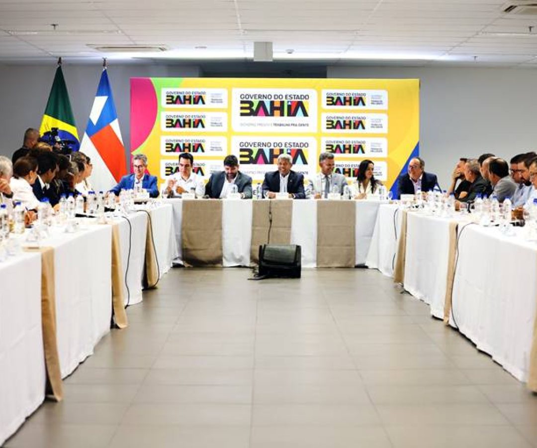 Jerônimo reúne presidentes de consórcios públicos da BA para fortalecer gestão compartilhada