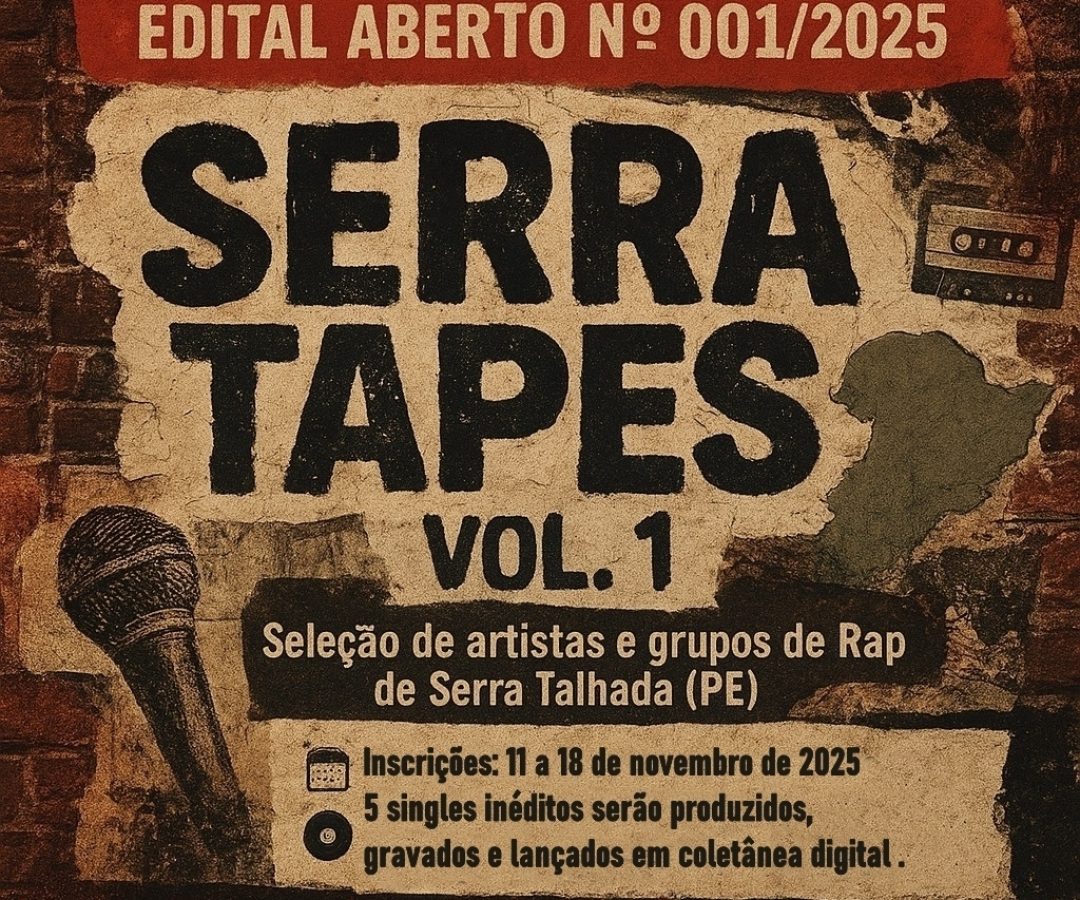Edital “Serra Tapes” abre oportunidades para a cena Hip-Hop em Serra Talhada