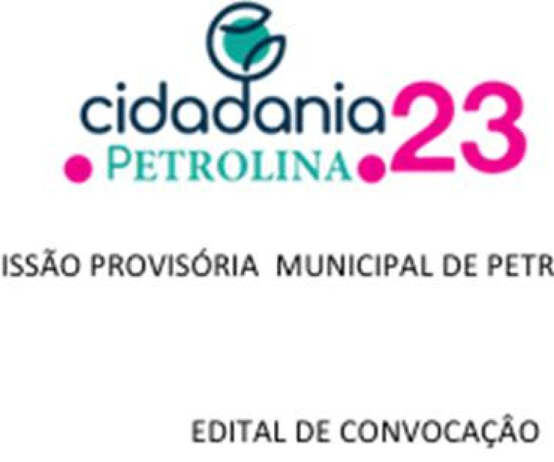 Edital de convocação: Cidadania em Petrolina realizará congresso com seus filiados