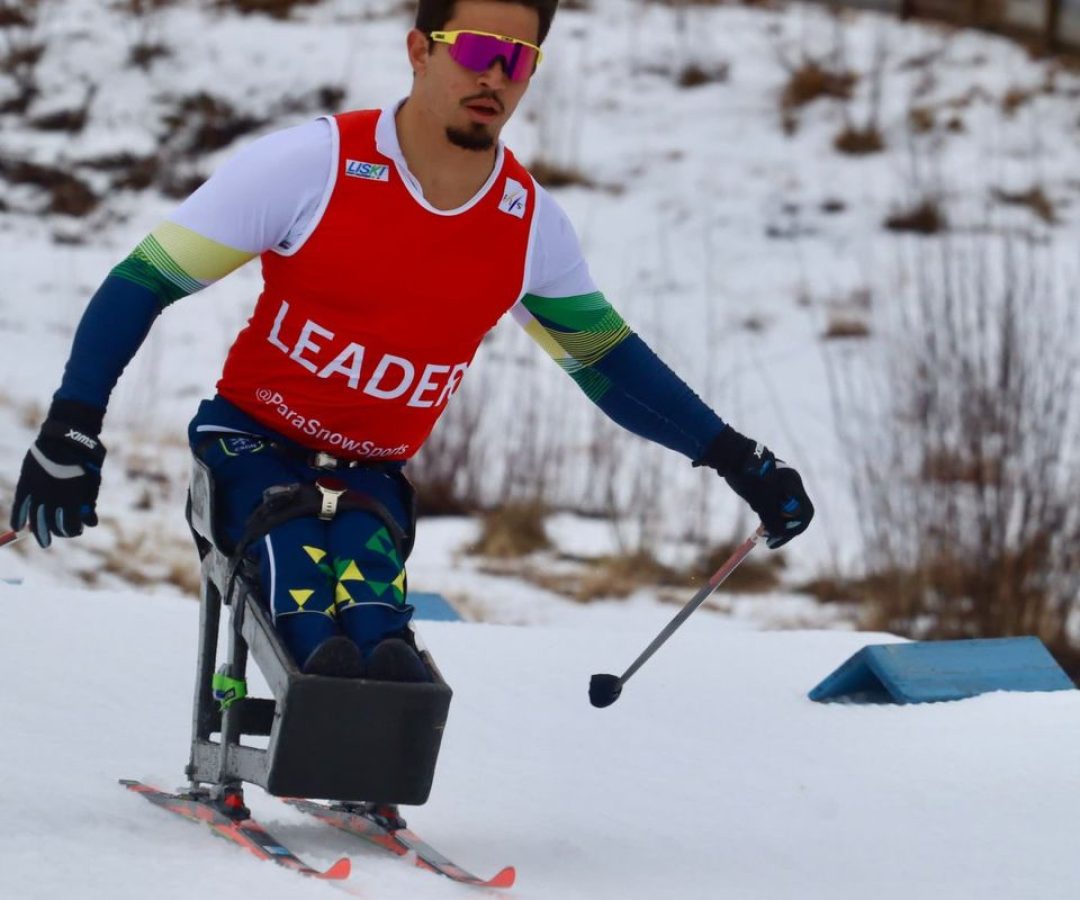 Cristian Ribeira fatura 2 ouros no para esqui cross-country na Noruega