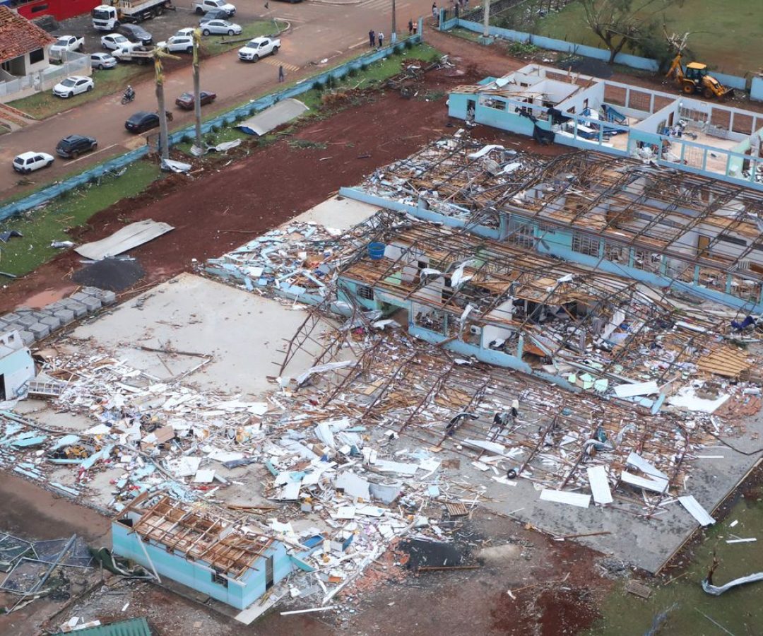 Paraná confirma sétima morte causada por tornados simultâneos