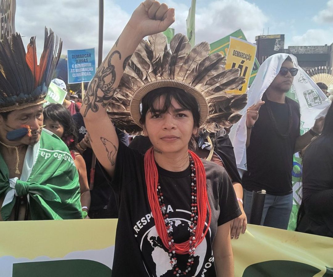 Txai Suruí: “nossa voz precisa ecoar nos espaços de decisão da COP30”