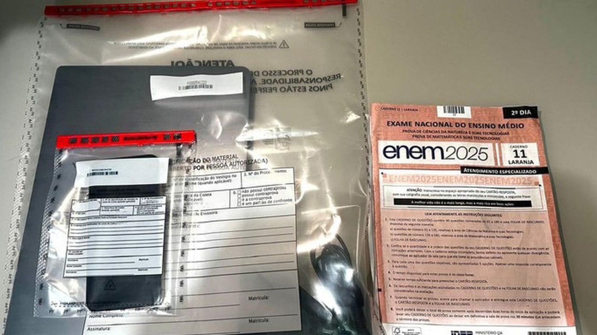 Enem 2025: PF cumpre mandado no Ceará por suposta fraude no exame